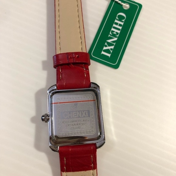 Chenxi Red/Silver Tone Women Watch - Picture 7 of 7
